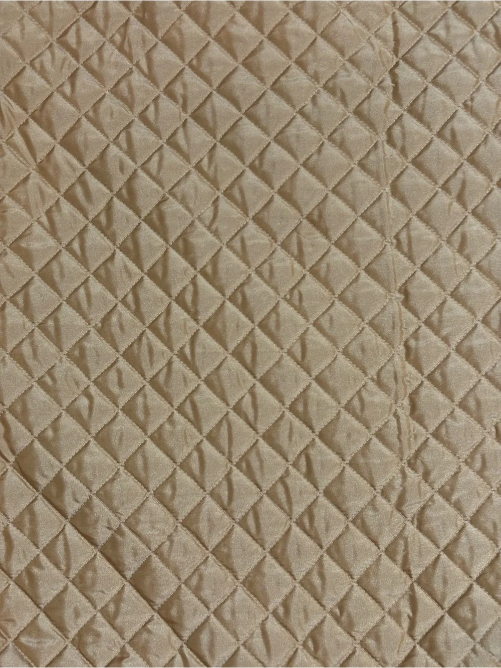 2 Waverly Home Square Quilted Euro Pillow Shams Cushion Style Diamond Gold Camel
